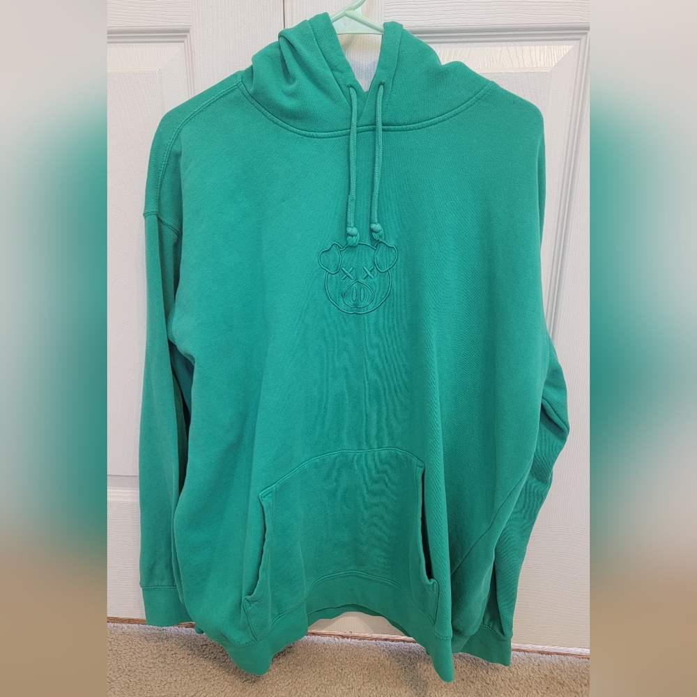 Shane Dawson X Jeffree Star limited ed. emerald green embroidered pig hoodie